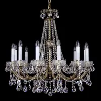 Chandelier cast brass L311CLN