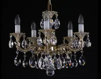 Chandelier cast brass L344CLN