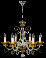 Glass chandelier EL414600 topas