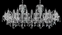 Chandelier crystal modern Bohemia Crystal original EL1021402 OVALPB 