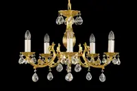 Chandelier cast brass AL091