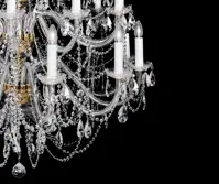 Chandelier crystal  AL026 - arm detail