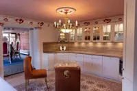 Chandelier brass L384