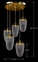 Pendant Lighting Crystal L10023CLN