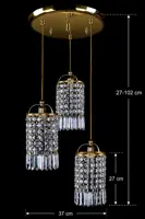 Pendant Lighting Crystal L10028CE