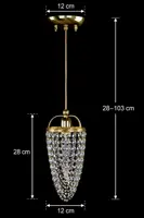 Pendant Lighting Crystal L474CLN