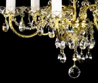 Chandelier with metal arms L181CE