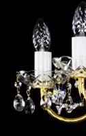 Chandelier with metal arms L182CE
