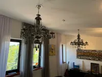 Chandelier crystal black ATCH06A