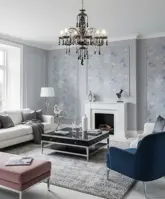 Chandelier crystal black ATCH06A Chandelier crystal black ATCH06A