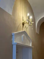 Wall light brass AN238