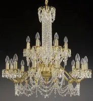 Chandelier - metal arms AL085