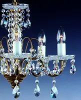 Chandelier with metal arms AL086