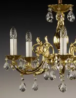 Chandelier cast brass AL092