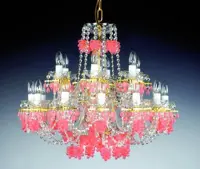 Chandelier with wine trimmings AL134K