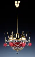 Chandelier with wine trimmings AL136