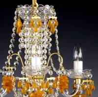 Chandelier with wine trimmings AL138K