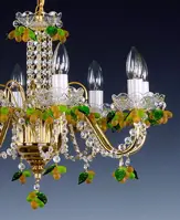 Chandelier with wine trimmings AL141K