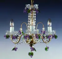 Chandelier with wine trimmings AL142K