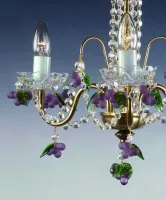 Chandelier with wine trimmings AL142K