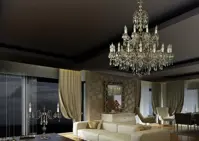 Chandelier brass large AL220