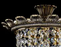 Chandelier with trimmings L378CLN