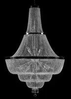 Big chandelier with trimmings L202CLN