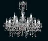   Cut Glass Crystal Chandelier  EL6211819 -  silver 