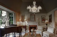 Cut glass crystal chandelier EL6631219
