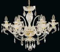 Cut glass crystal chandelier EL663619