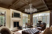 Cut glass crystal chandelier EL6641219