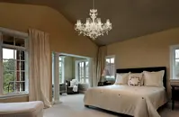 Cut glass crystal chandelier EL665819