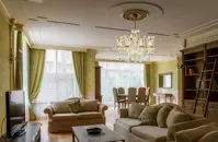 Living Room  Cut Glass Crystal Chandelier EL687802T 