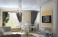 Cut glass crystal chandelier EL688803