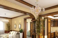 Luxurious crystal chandelier EL690602