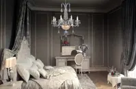 Cut glass crystal chandelier EL7448+302