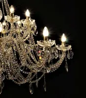 Cut glass crystal chandelier LW146202100G