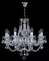 Cut glass crystal chandelier  L019CE - silver