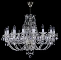 Cut glass crystal chandelier  L021CE - silver 