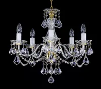 Cut glass crystal chandelier L027CLN