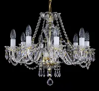 Cut glass crystal chandelier L028CLN