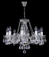 Cut glass crystal chandelier  L031CE - silver 