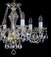 Cut glass crystal chandelier L032CE - detail 