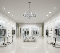 Cut glass crystal chandelier L032CLN