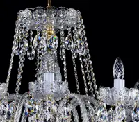 Cut Glass Crystal Chandelier  L036CE - detail 