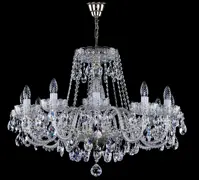 Cut Glass Crystal Chandelier  L036CE - silver 
