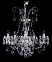 Cut Glass Crystal Chandelier L16040CE - silver 