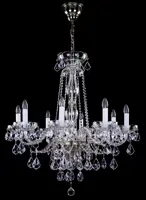  Cut Glass Crystal Chandelier L16043CE - silver