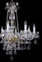  Cut Glass Crystal Chandelier L16043CE - detail 