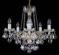 Cut glass crystal chandelier L16045CLN
